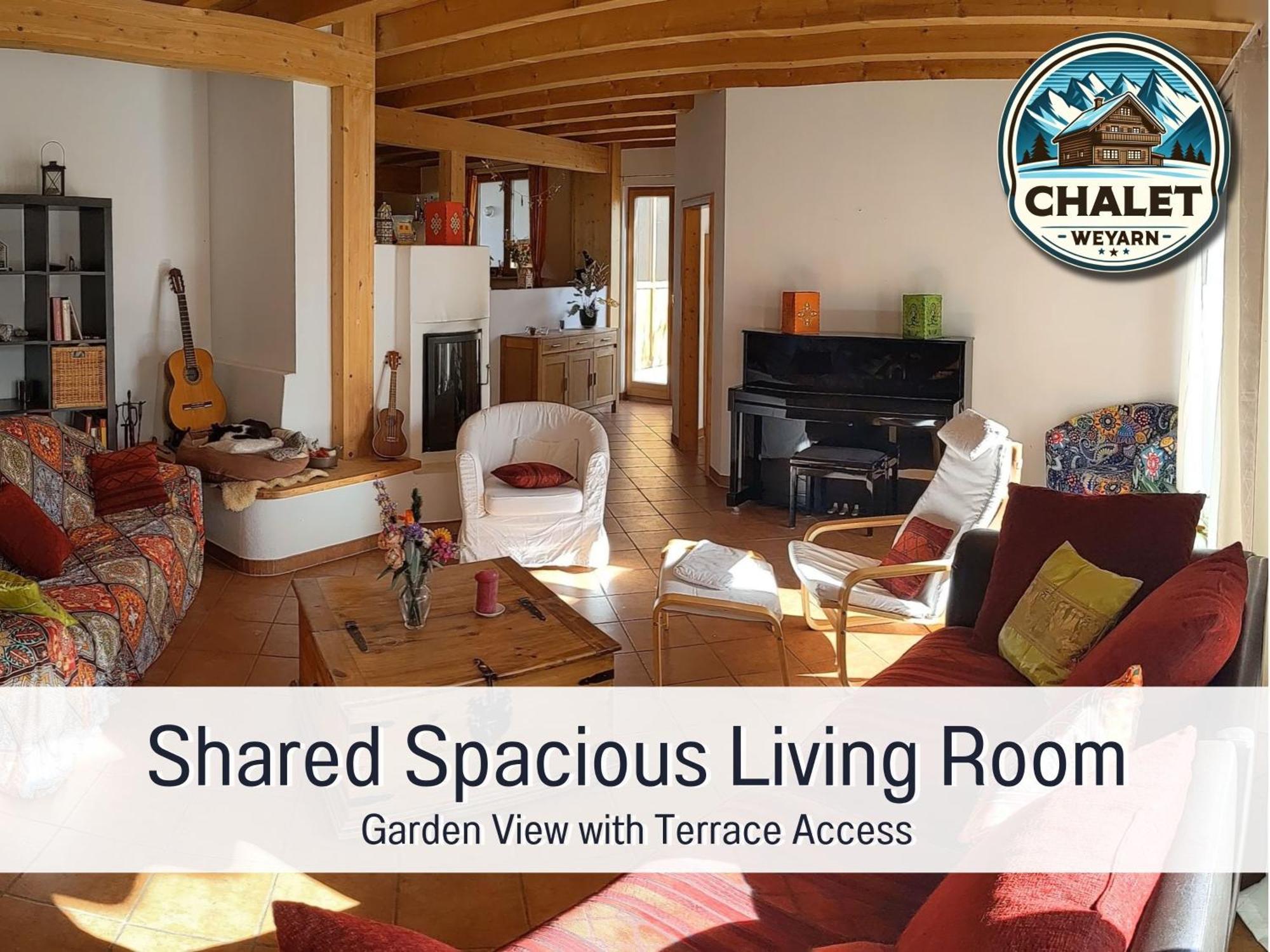 Chalet Weyarn - Doppelzimmer Mit Gartenblick Εξωτερικό φωτογραφία
