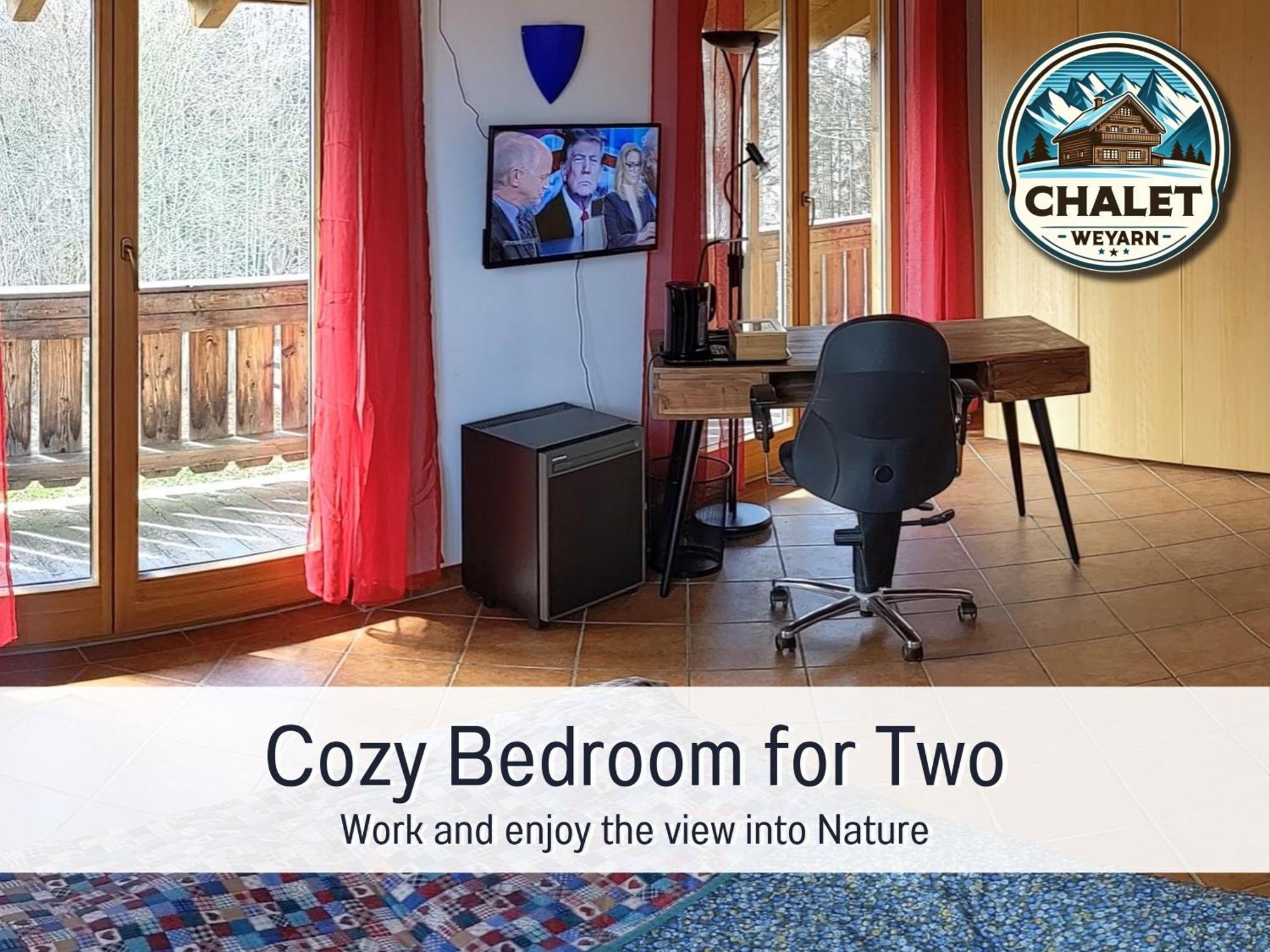 Chalet Weyarn - Doppelzimmer Mit Gartenblick Εξωτερικό φωτογραφία