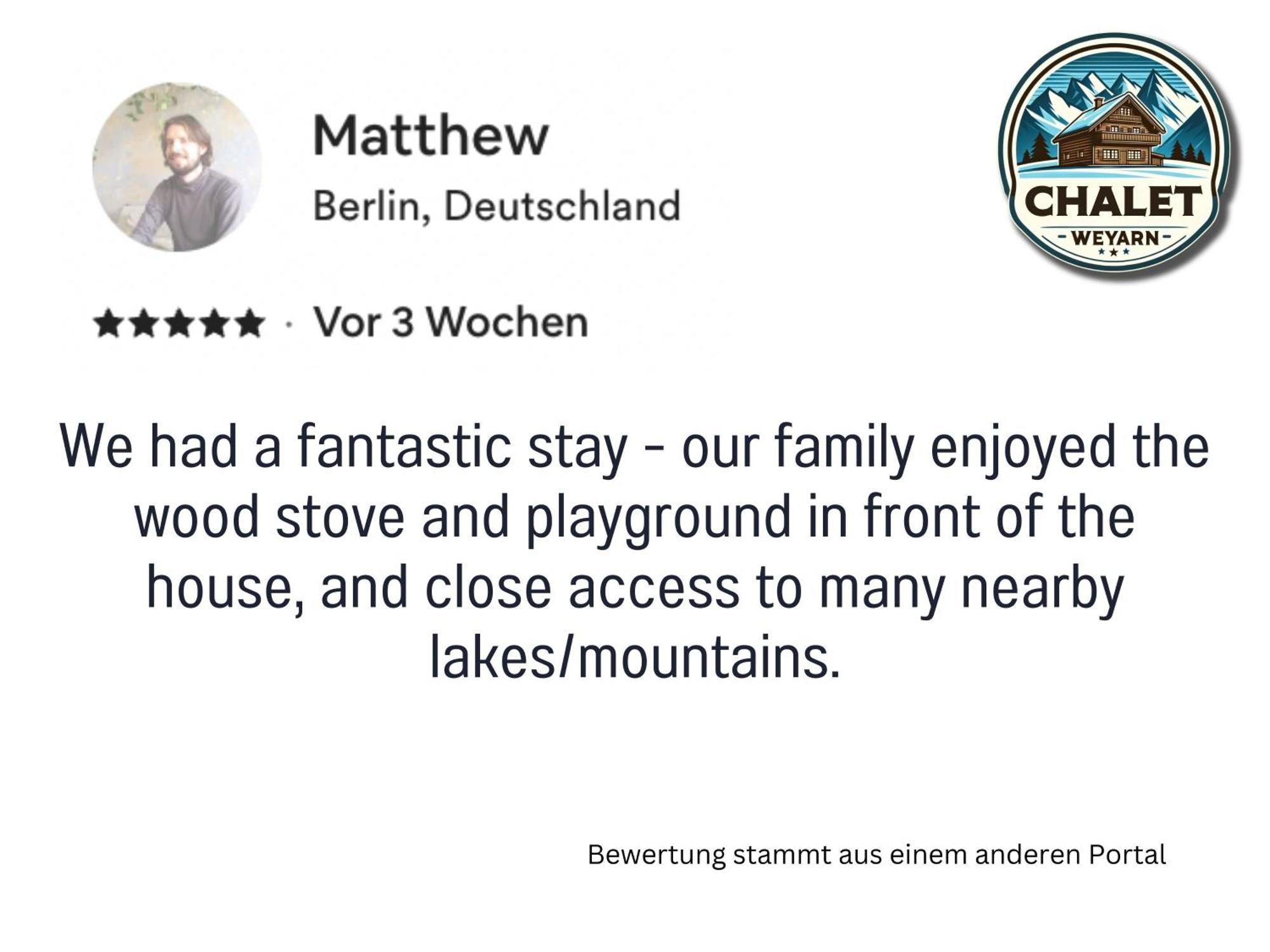 Chalet Weyarn - Doppelzimmer Mit Gartenblick Εξωτερικό φωτογραφία