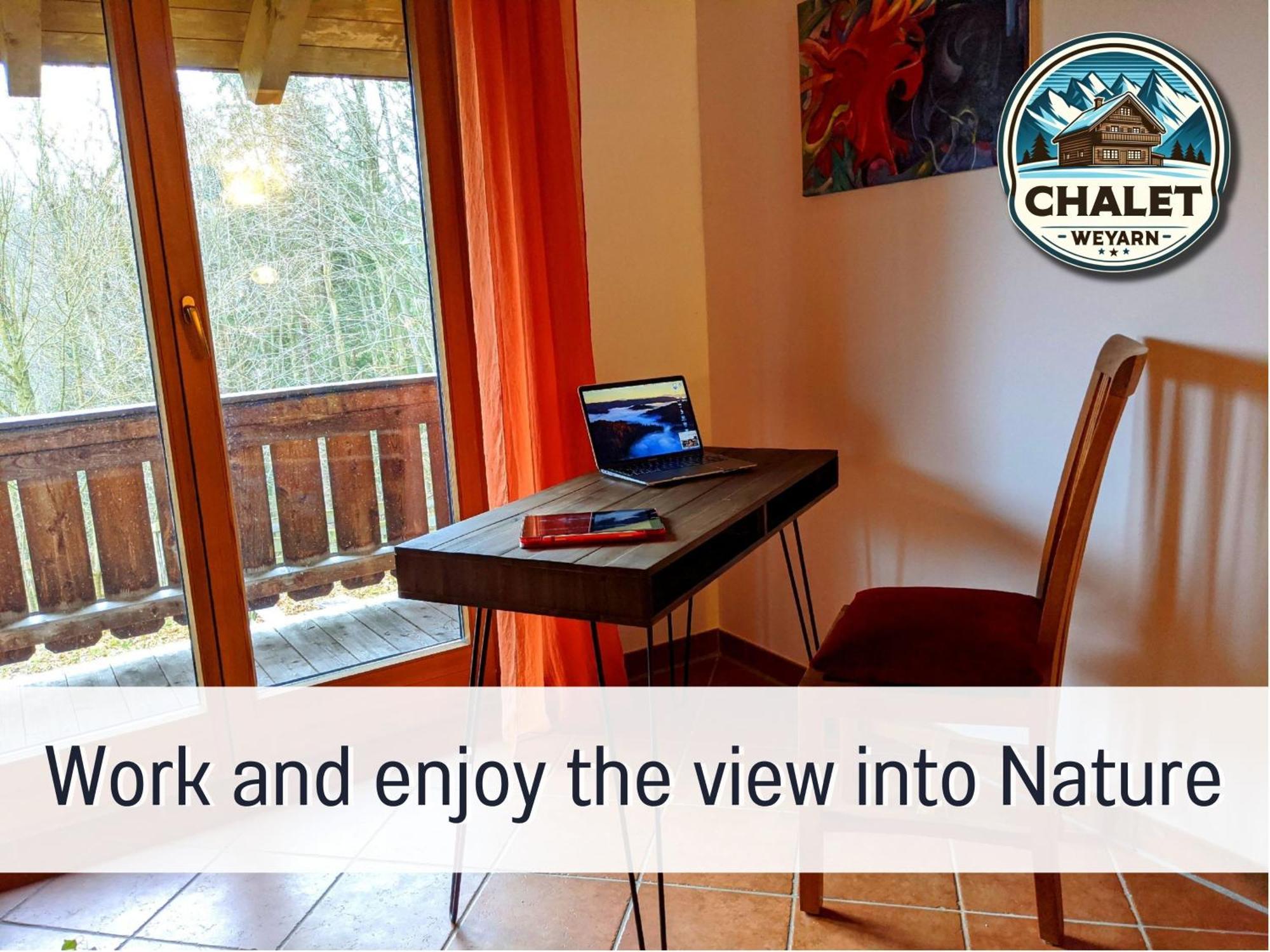 Chalet Weyarn - Doppelzimmer Mit Gartenblick Εξωτερικό φωτογραφία