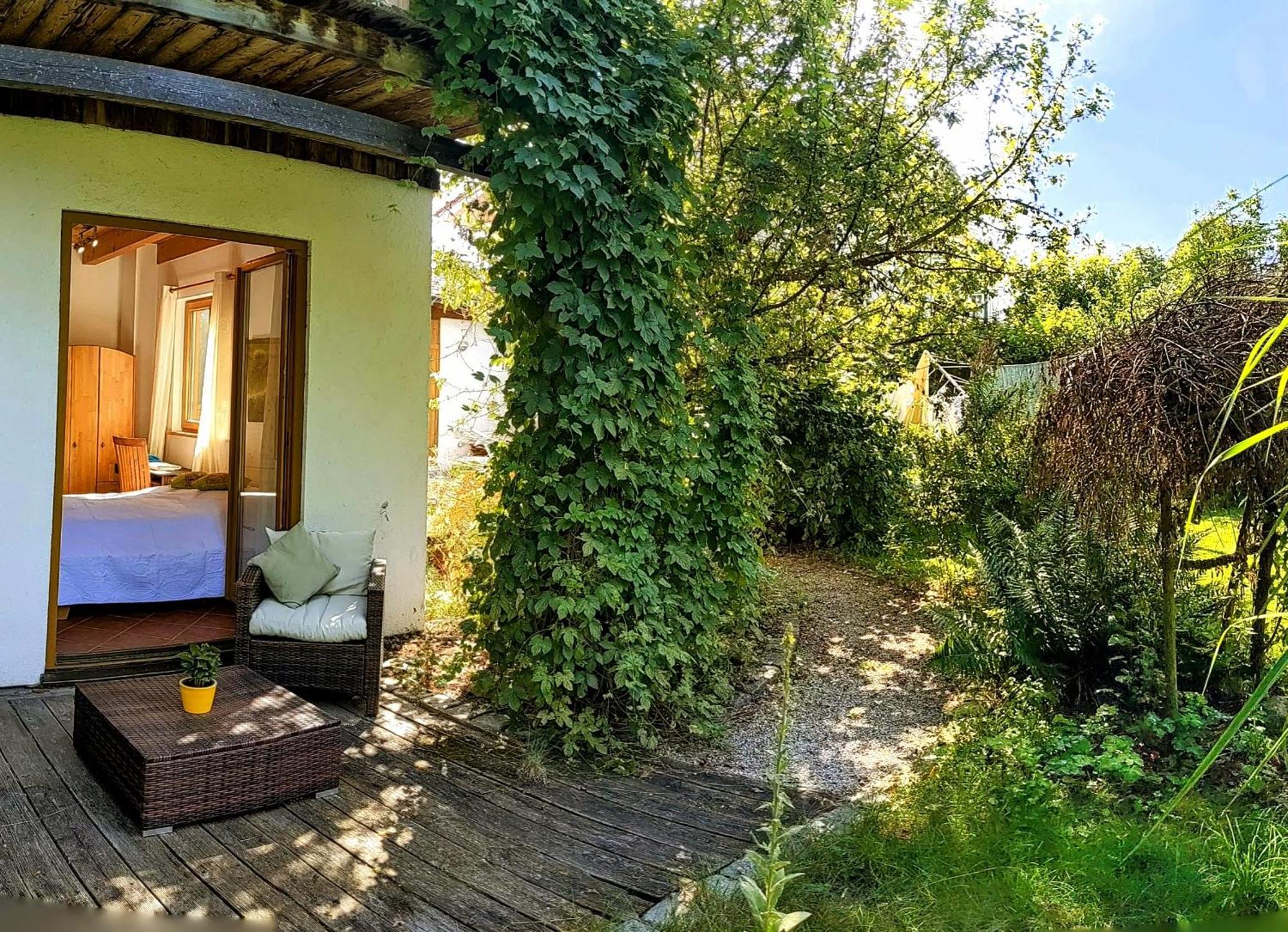Chalet Weyarn - Doppelzimmer Mit Gartenblick Εξωτερικό φωτογραφία